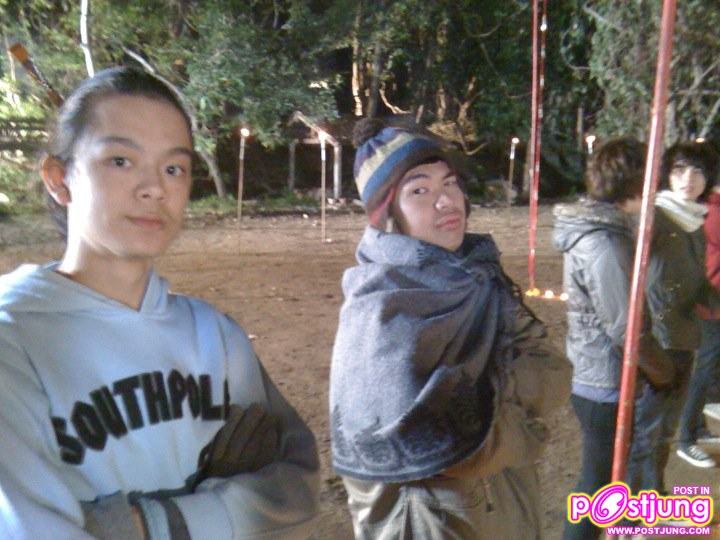 แน็ก & ตีน่า จากกองถ่ายหนัง โด๋นัท รักนี้จุดจุดจุด ที่เชียงใหม่