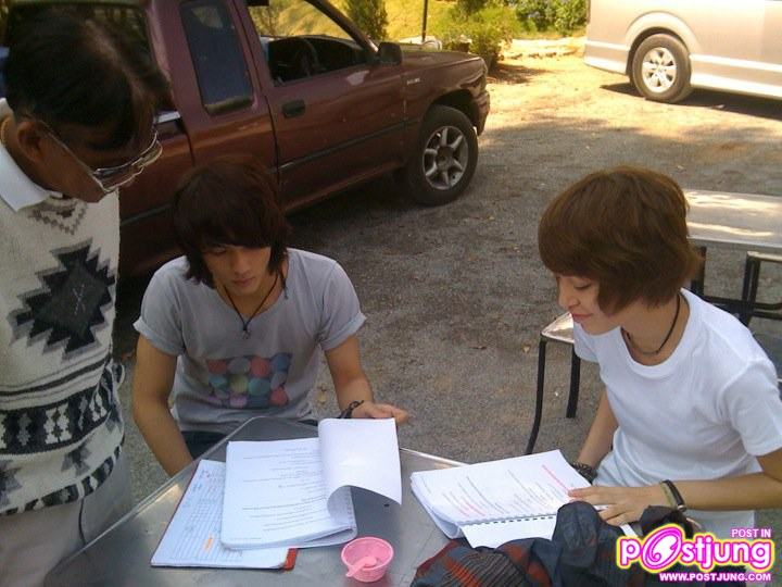 แน็ก & ตีน่า จากกองถ่ายหนัง โด๋นัท รักนี้จุดจุดจุด ที่เชียงใหม่