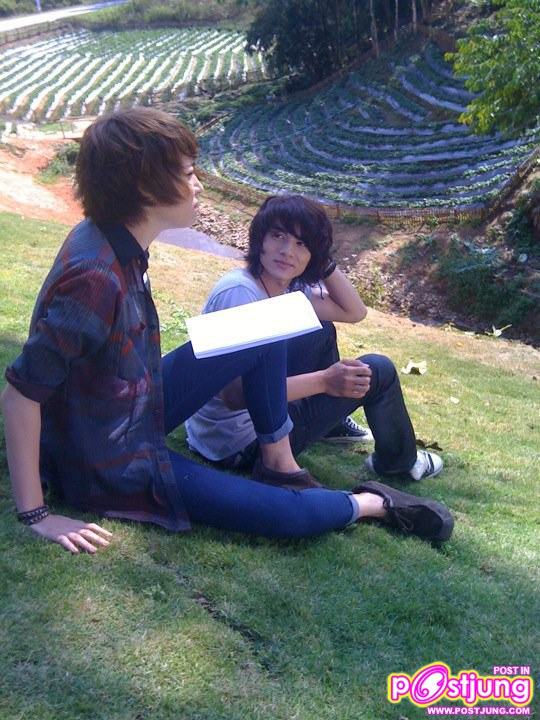 แน็ก & ตีน่า จากกองถ่ายหนัง โด๋นัท รักนี้จุดจุดจุด ที่เชียงใหม่