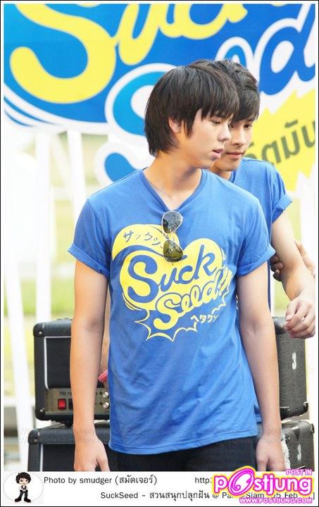 เก้า พีช แนท เอิร์ธ (Suckseed-โชว์) ลานPark @Siam