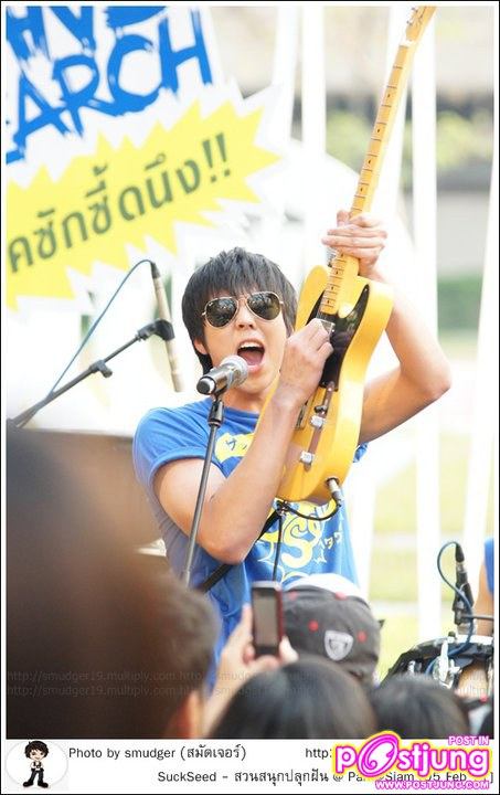 เก้า พีช แนท เอิร์ธ (Suckseed-โชว์) ลานPark @Siam