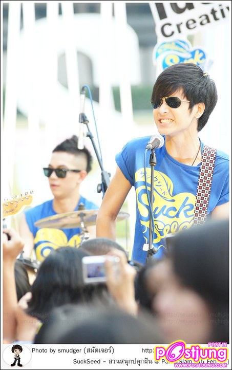 เก้า พีช แนท เอิร์ธ (Suckseed-โชว์) ลานPark @Siam