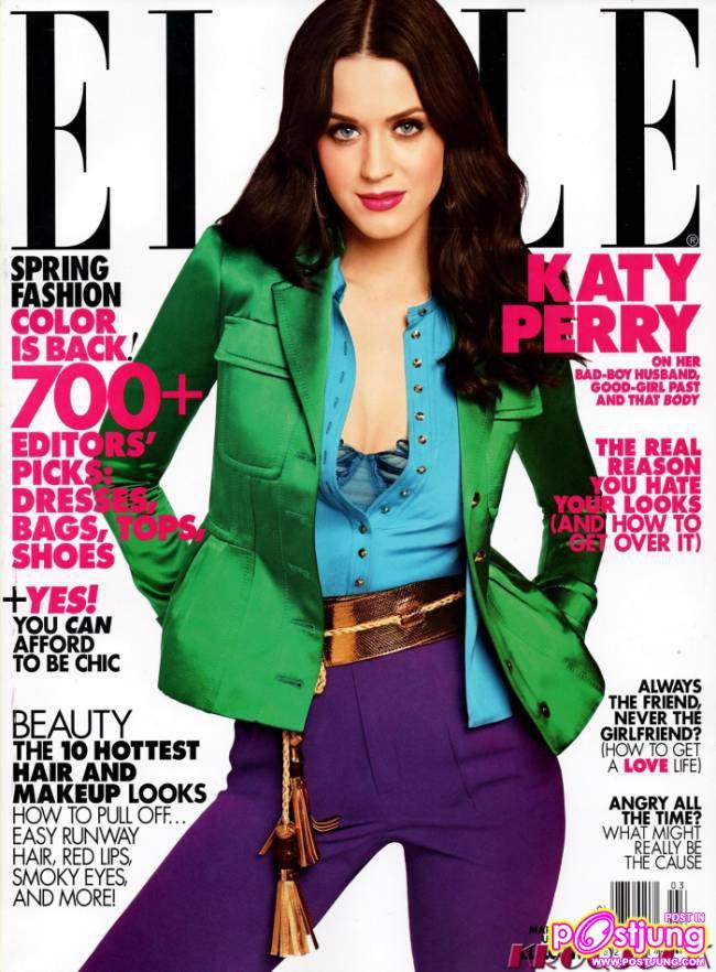 Katy Perry @US Elle March 2011