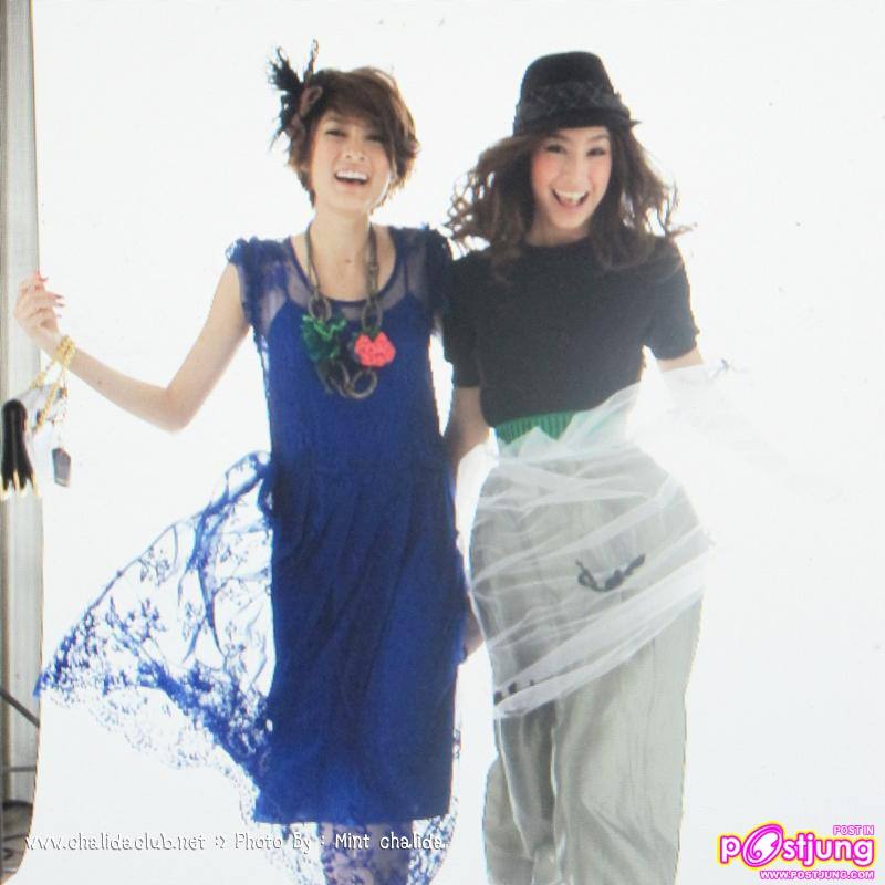 [มิ้นต์ ญาญ่า คิมเบอร์รี่ มาร์กี้] เบื้องหลังถ่ายนิตยสาร IMAGE Jan.2011