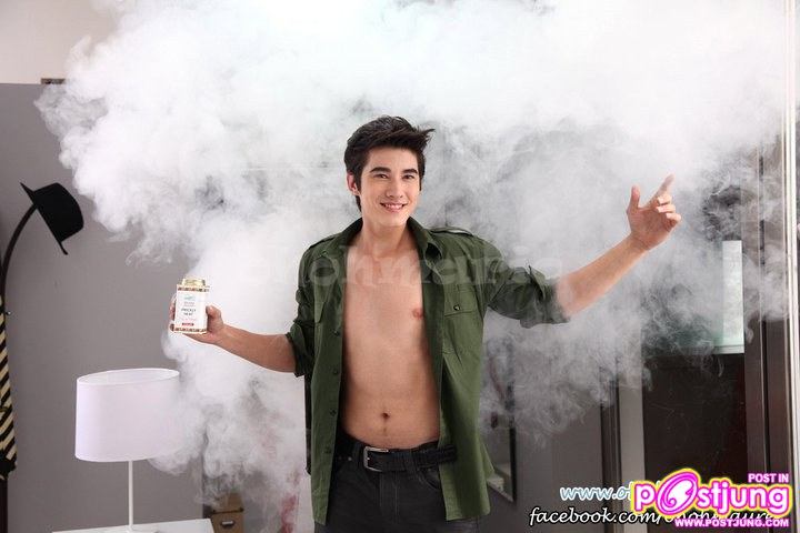 มาริโอ้..เบี้องหลังถ่ายโฆษณาแป้งเย็นตรางู