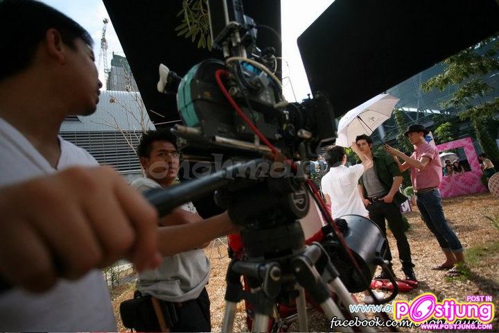 มาริโอ้..เบี้องหลังถ่ายโฆษณาแป้งเย็นตรางู