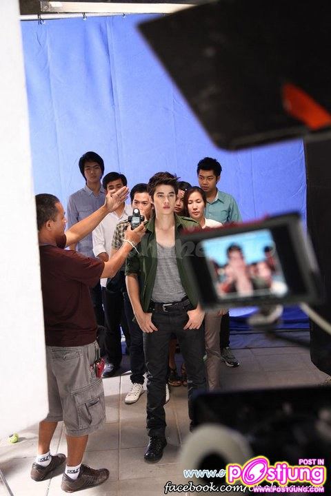 มาริโอ้..เบี้องหลังถ่ายโฆษณาแป้งเย็นตรางู