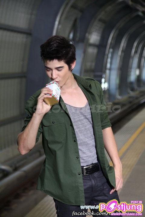 มาริโอ้..เบี้องหลังถ่ายโฆษณาแป้งเย็นตรางู