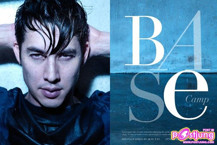 ถ่ายแบบ August man magazine