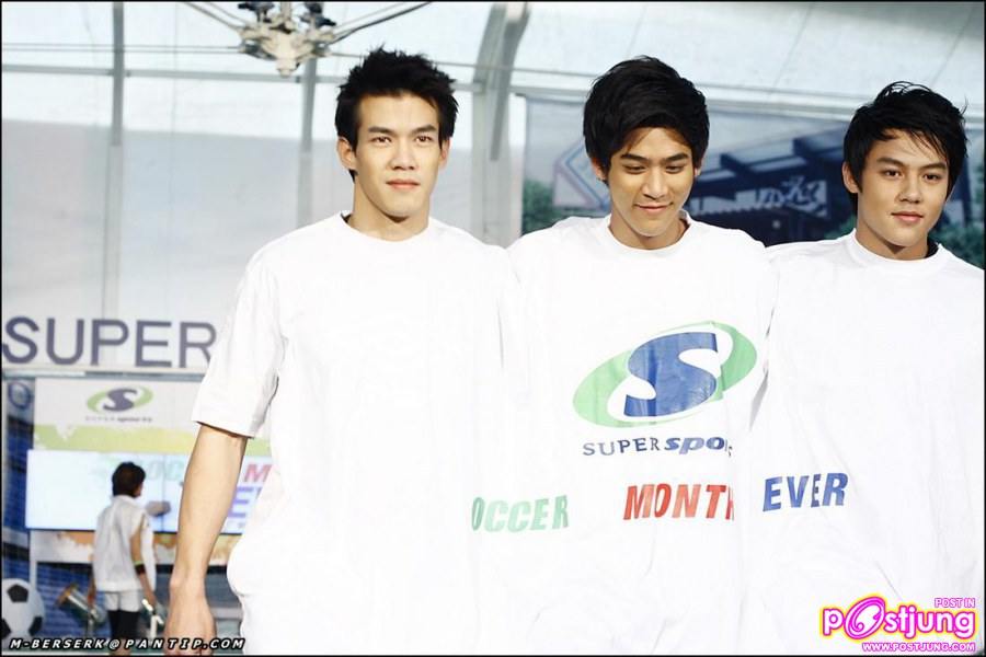 หมาก พอร์ช (มิ้นต์)ชาลิดา มาร์กี้ ณัฐ @งานSupersports Soccer Month Fever
