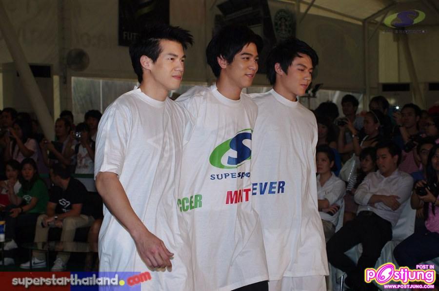 หมาก พอร์ช (มิ้นต์)ชาลิดา มาร์กี้ ณัฐ @งานSupersports Soccer Month Fever