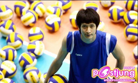 Moon Sung-Min Korean Volleyball Star