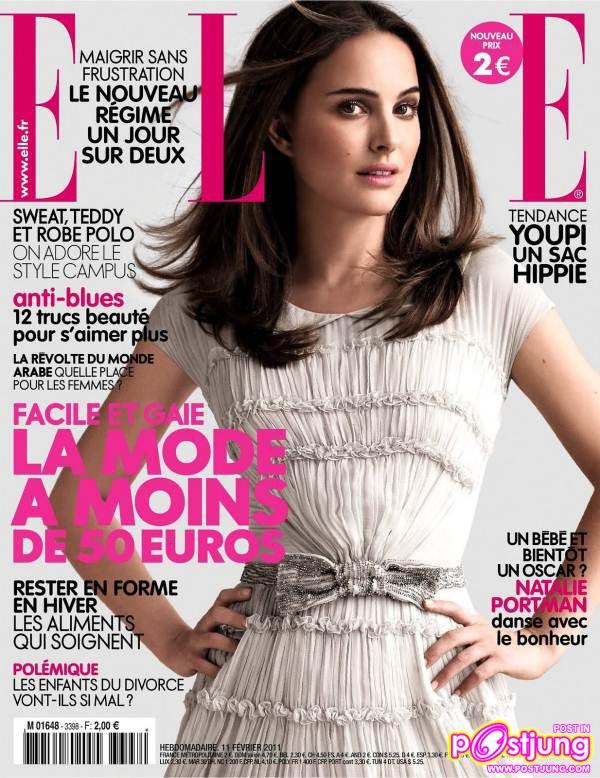 Natalie Portman @Elle france Feb. 2011