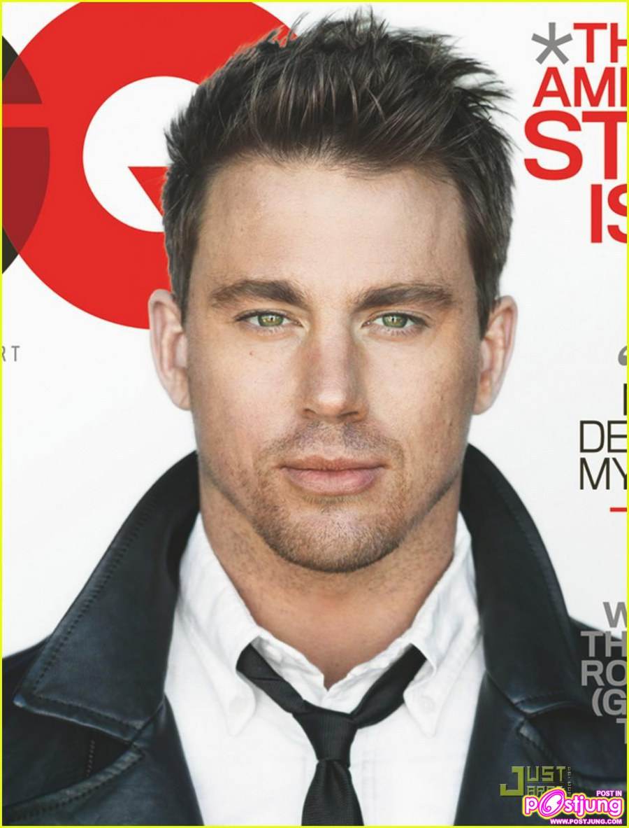 Channing Tatum Shirtless for GQ's Style Issue