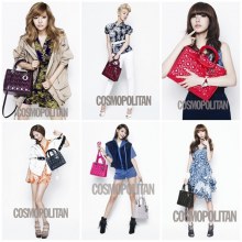 โซนยอชิแด (SNSD) พบกับ Lady Dior ในนิตยสาร 'COSMOPOLITAN'