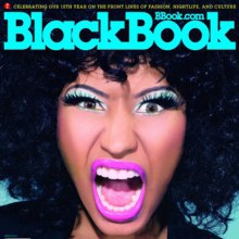 Nicki Minaj On The Cover Of Blackbook's March 2011