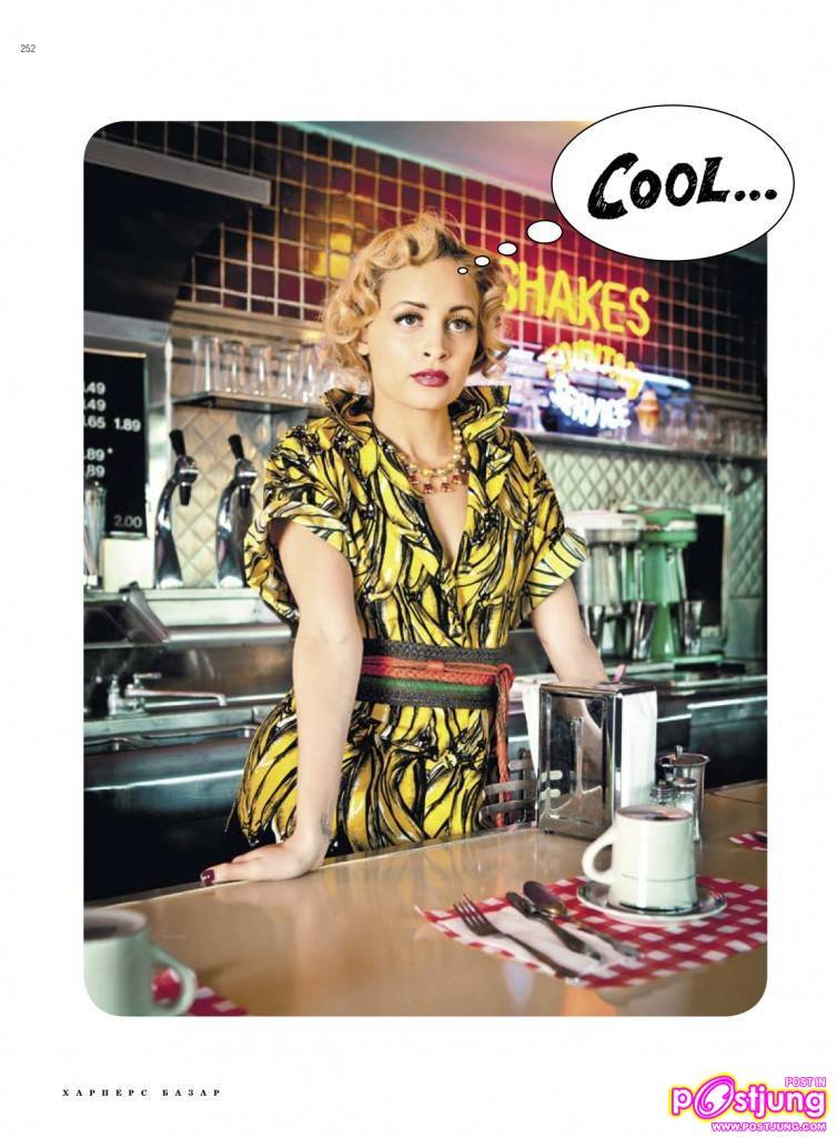 Nicole Richie @Harper&rsquo;s Bazaar Russia March 2011