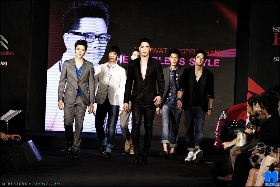 เคน ภูภูมิ บอย หมาก ชมพู ใหม่ เดินแบบพรารากอน spring summer