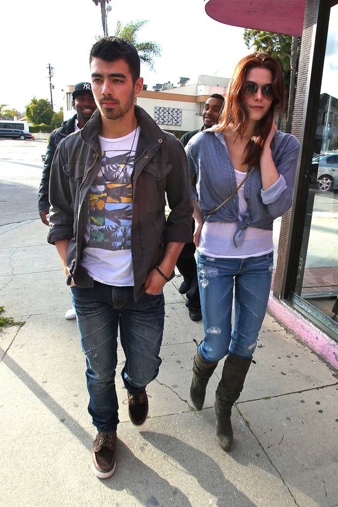Ashley Greene and Joe Jonas Go Vegan For Lunch