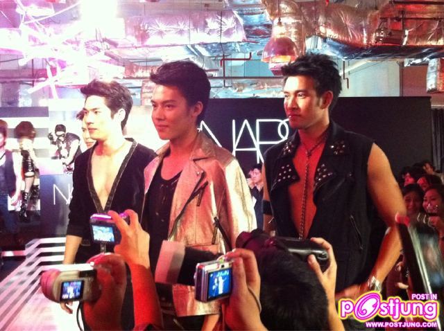 Pic.หมาก เป้ อ๋อม ต้าร์ เคน(ภูภูมิ) ออย.. @NARS More than orgasm Fashion Show