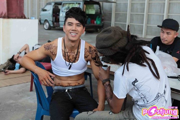 กำปั้น โชว์กล้ามฟิตแอนด์เฟิร์มถ่าย Mv.ยังรักกันหรือเปล่า