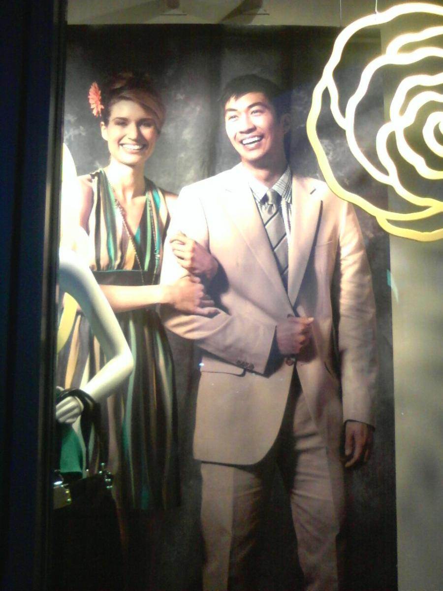 นายแบบดูดีไหมครับ