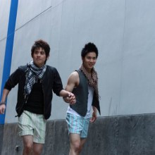 เดินเล่นกับเพื่อนค่ะ