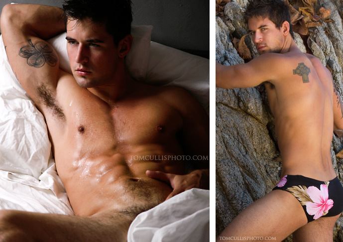 Sexy Male Model Benjamin Godfre