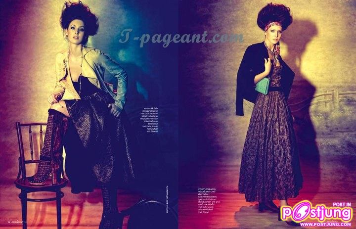 นาตาลี เกลโบวา@Magazine ผู้หญิงที่สวยและสง่าที่สุดในแคนนาดา