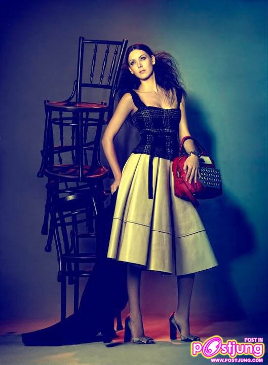 นาตาลี เกลโบวา@Magazine ผู้หญิงที่สวยและสง่าที่สุดในแคนนาดา