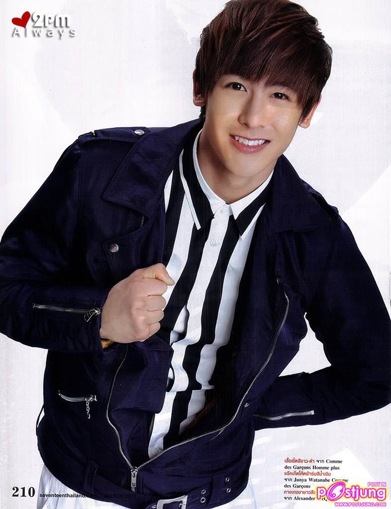 [Scans] Nichkhun @Seventeen thailand mag.March 2011
