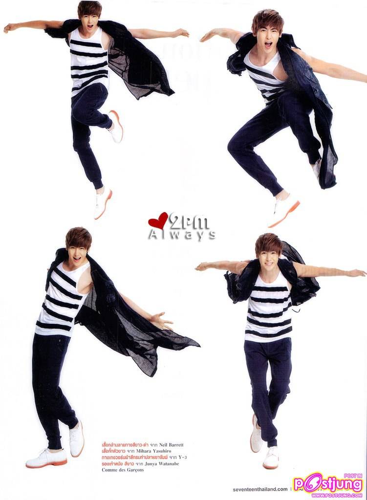 [Scans] Nichkhun @Seventeen thailand mag.March 2011