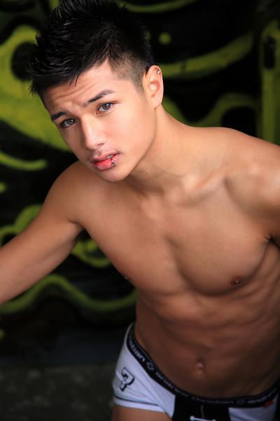 Sexy Male Model Jimaye Nguyen