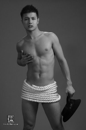 Sexy Male Model Jimaye Nguyen