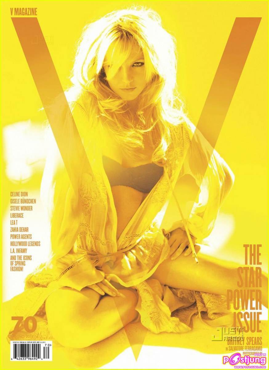 Britney Spears photoshoot for V magazine 2011