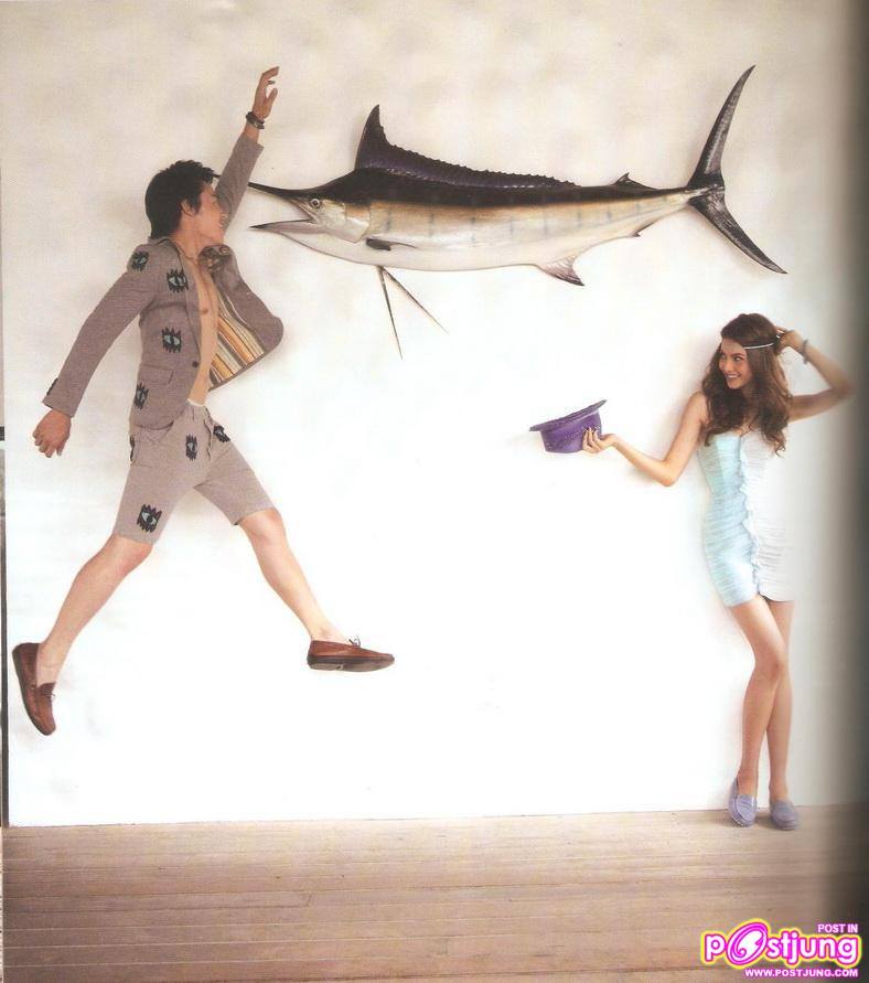 [SCAN] หมาก ปริญ & ใหม่ ดาวิกา @เพื่อนเดินทาง vol.1 no.375 March 2011