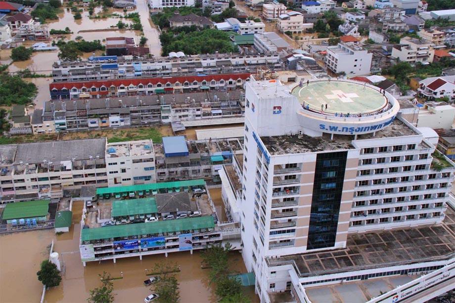 ภาพน้ำท่วมเมืองหาดใหญ่