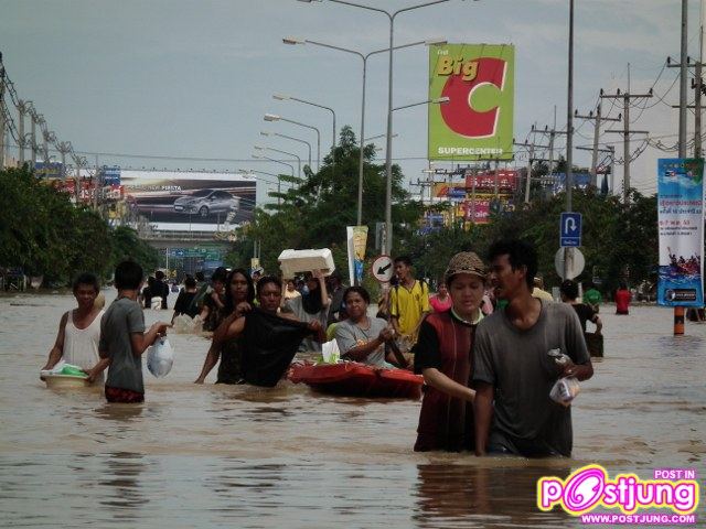 ภาพน้ำท่วมเมืองหาดใหญ่