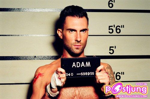 Adam Levine แห่งวง Maroon 5 เจ้าค่ะ
