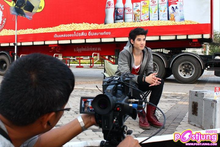มาริโอ้ เกรซ โตโน่ [เบี้องหลัง]ถ่ายโฆษณาไวตามิลล์ เลือกแล้ว..รักเลย
