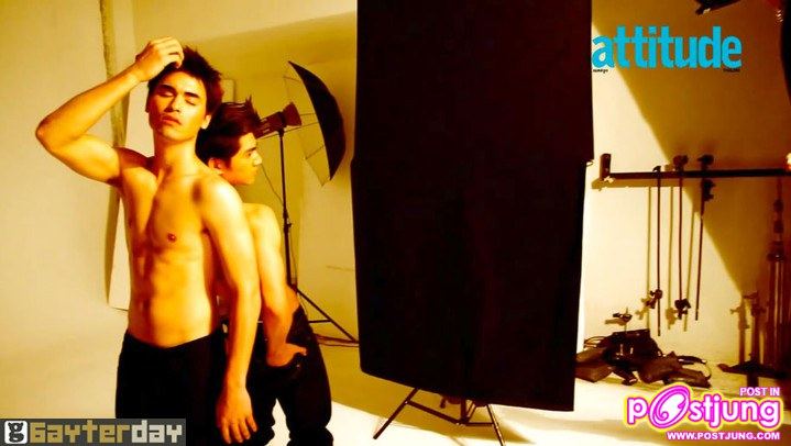 [SCAN] Dream Team เจมส์-โทนี่-เม้าส์ @Attitude Magazine Thailand First Issue March2011