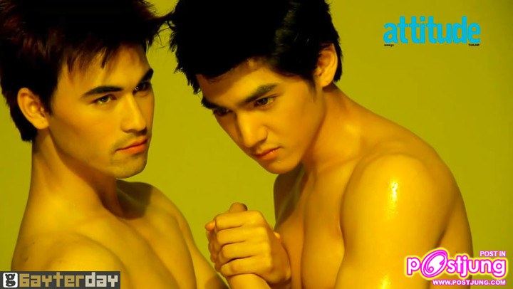 [SCAN] Dream Team เจมส์-โทนี่-เม้าส์ @Attitude Magazine Thailand First Issue March2011