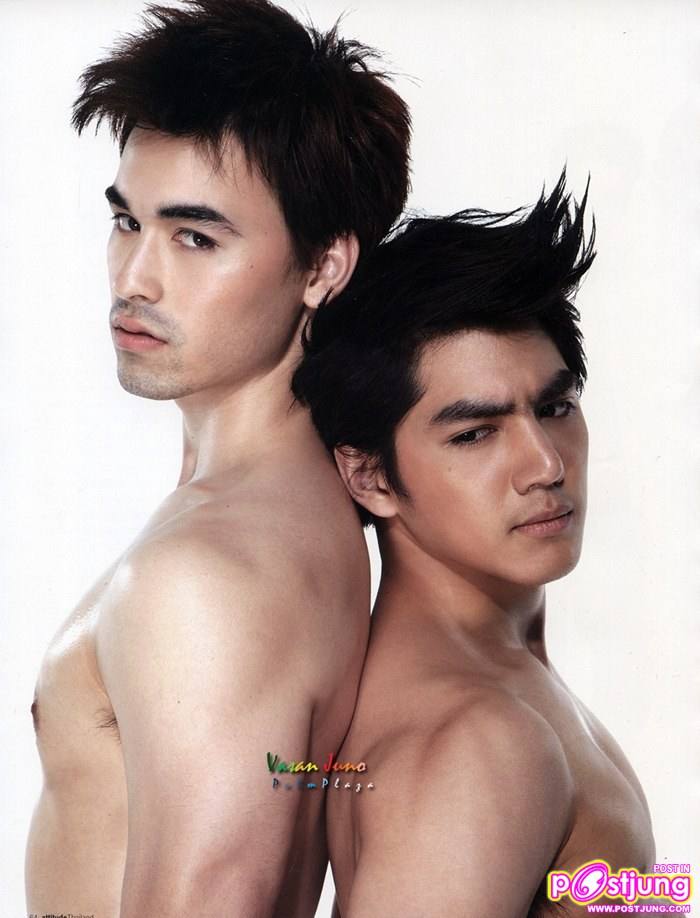 [SCAN] Dream Team เจมส์-โทนี่-เม้าส์ @Attitude Magazine Thailand First Issue March2011