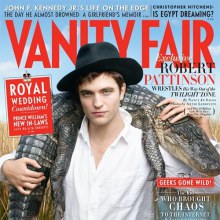Robert Pattinson Covers on Vanity Fair April 2011