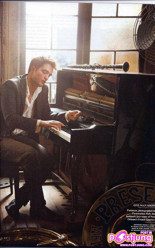 Robert Pattinson Covers on Vanity Fair April 2011