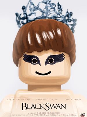 Oscar 2011 Best Picture Nominees in Lego