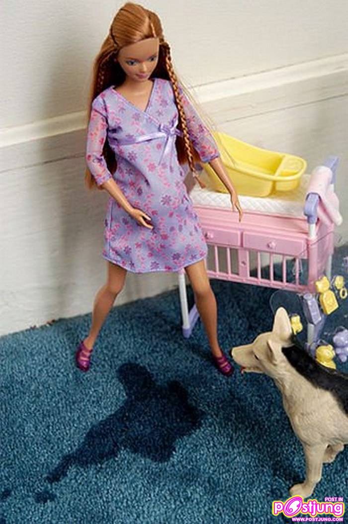 บาร์บี้คลอดลูก...อยากจะบ้า...