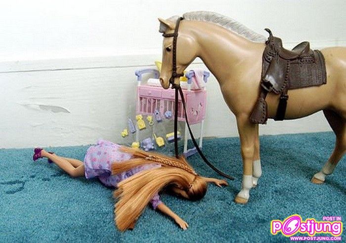 บาร์บี้คลอดลูก...อยากจะบ้า...