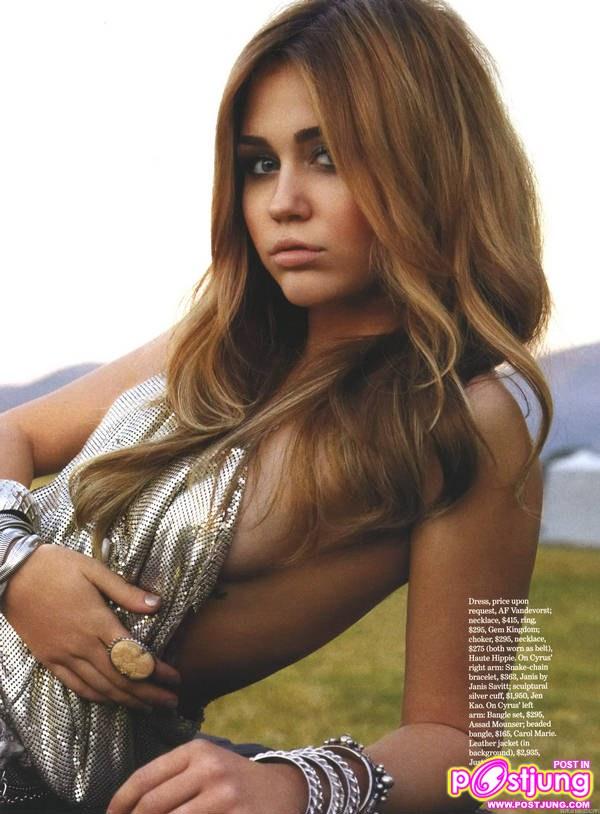 Miley Cyrus @MarieClaire US March 2011