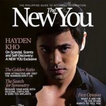 Hayden Kho cover-shoot on NewYou Magazine